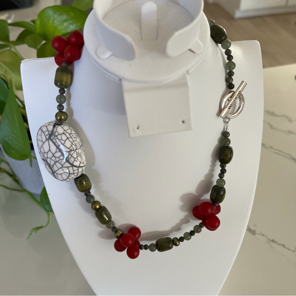 WISDOM Artisan Toggle Necklace Jewelry Gift - Picture 4 of 5